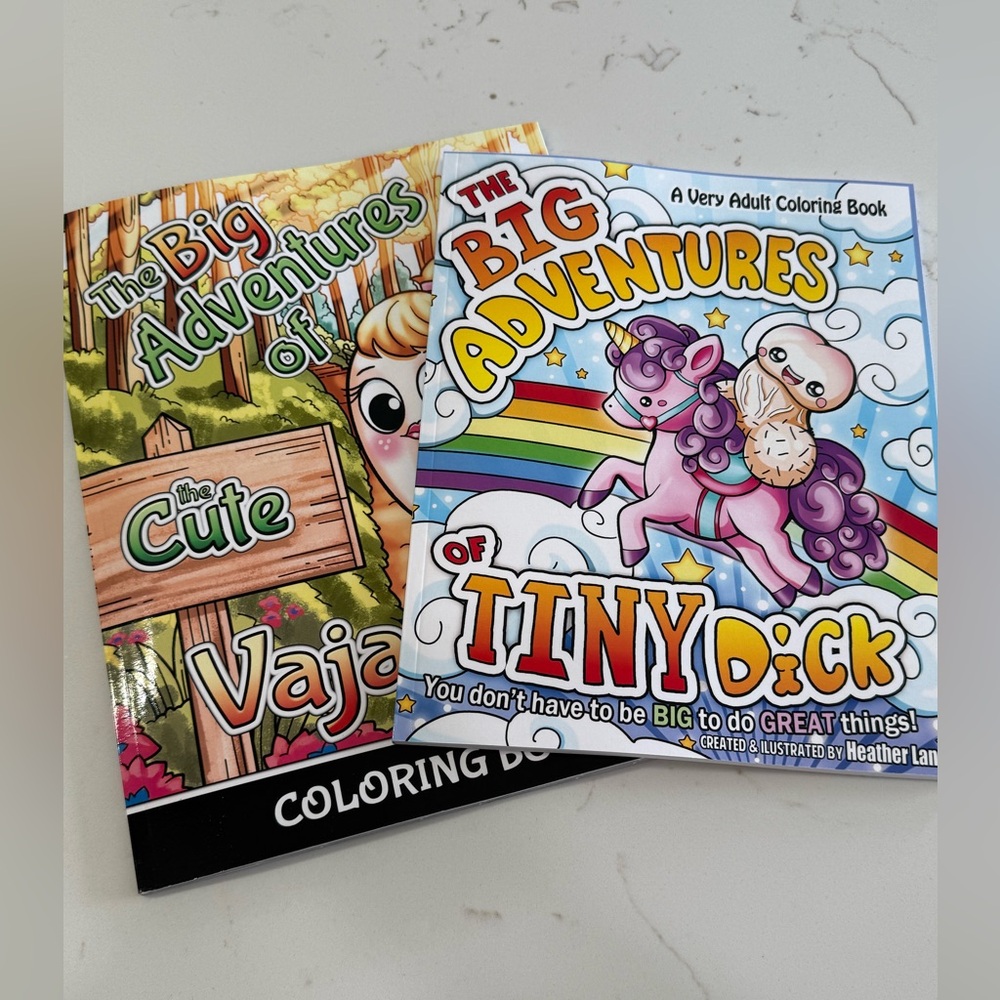 ADULT Coloring Book Set